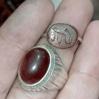 دو عدد انگشتر قدیمی