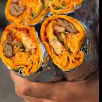لقمه کره کباب گوشت ومرغ وگوشت