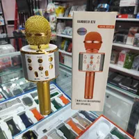 اسپیکر میکروفون ws858 جنس اصلی باتری بزرگ