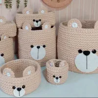 سبد**تریکوبافتنی**