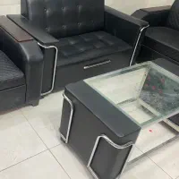 مبل اداری دونفره با میز