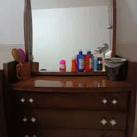 سرویس خواب چوبی دونفره|تخت و سرویس خواب|شیراز, شهرک زینبیه|دیوار