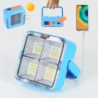پرژکتور آلمانی پرنور شارژی خورشیدی مگنتی کمپینگ