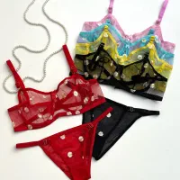 ست سوتین و شورت بابونه