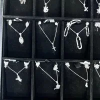 نیم ست نقره ۹۲۵ دخترانه نیمست نقره