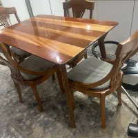 میزو صندلی ناهار خوری چهار نفره|میز و صندلی غذاخوری|آمل, |دیوار