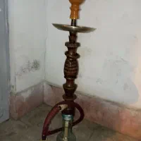قلیون تنه چوبی