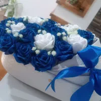 گل های جاودان(روبانی)|گل مصنوعی|اقلید, |دیوار