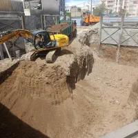خاکبرداری گودبرداری بیل مکانیکی بابکت تخریب ضایعات