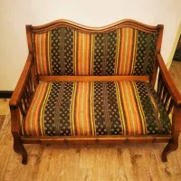 فروش مبلمان هشت نفره چوبی|مبلمان خانگی و میز عسلی|توتکابن, |دیوار