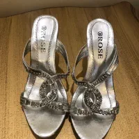 کفش مجلسی صندل سایز ۳۶ و مناسب ۳۷ کوچک  نو