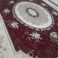 یک جفت فرش ۱۲متری زرشکی و کناره (فوری)