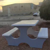 میز و نیمکت و صندلی مبلمان سنگی ویلا باغ بهشت زهرا|صندلی و نیمکت|بندرعباس, |دیوار