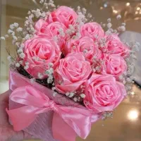 گل روبانی|گل مصنوعی|یزد, |دیوار