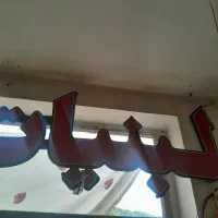 تابلو لبنیات. تابلو روان ال ای دی پشت و رو لبنیاتی|فروشگاه و مغازه|اصفهان, باغ فدک|دیوار