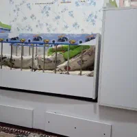 گهواره نوزاد قابل تبدیل به تخت نوجوان