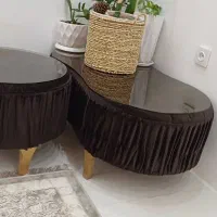 دو عدد میز عسلی تمیز