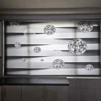 پرده زبرا سه بعدی