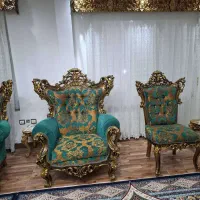 مبلمان سلطنتی چوب گردو|مبلمان خانگی و میز عسلی|رحیمآباد, |دیوار