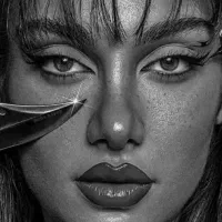 مدادرنگی ، نقاشی چهره و سیاه قلم