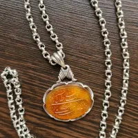 گردنبند و گردن آویز نقره،  دست ساز