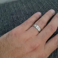 حلقه پلاتین مردانه