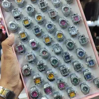 انگشتر ساعتی زنانه صفحه رنگی|ساعت|رشت, حمیدیان|دیوار