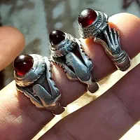 انگشتر نقره عقیق کهنه دستساز