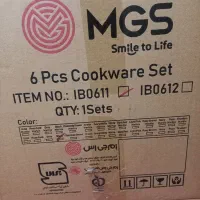 سرویس ۶ پارچه قابلمه MGS نونو