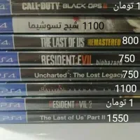 فروش و معاوضه دیسک ps4 و ps5|کنسول، بازی ویدئویی و آنلاین|بندر انزلی, کلیور|دیوار