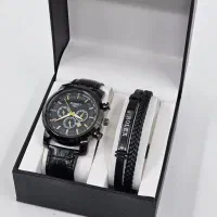 ست ساعت و دستبند مردانه