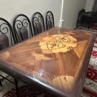 میز ناهار خوری ۶نفره فرفوژه