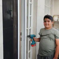 ساخت توری پلیسه درب پنجره  آلومینیوم تعمیرات ریلی