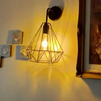 لامپ ادیسونی ۴۰ وات + سه عدد لامپ فیلامنتی زرد