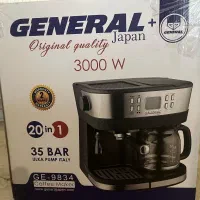 اسپرسو ساز و قهوه ساز جنرال پلاس مدل GE-9834 ژاپن|سماور، چای‌ساز، قهوه‌ساز|تهران, یوسف‌آباد|دیوار