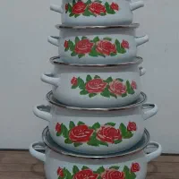 قابلمه 5 تایی لعابی