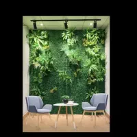 چمن مصنوعی دیوارسبز قلوه سنگ اکاردئونی و.فنس|مصالح و تجهیزات ساختمان|نجفآباد, ویلاشهر|دیوار