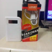 پاور بانک ۱۰۰۰۰ و شارژر فندکی