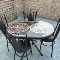 میز نهارخوری ۴نفره|میز و صندلی غذاخوری|قم, ولیعصر|دیوار