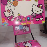 میز تحریر دخترانه  کیتی|میز تحریر و کامپیوتر|نور, |دیوار