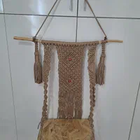 آویز گلدان دستبافت|صنایع دستی و سایر لوازم تزئینی|تهران, شهرک آزادی|دیوار