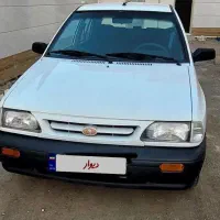 پراید ۸۷ بی‌رنگ‌شاسی سالم دوگانه فابریک