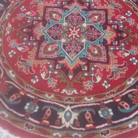 فرش ماشینی دایره 150/150در حد نو