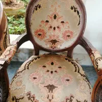 یک دست مبلمان نیم استیل با میزی نهارخوری ۱۰ نفره|مبلمان خانگی و میز عسلی|یزد, |دیوار