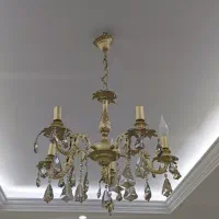 لوستر و اینه شمعدان همراه کنسول|لوستر و چراغ آویز|تهران, تهرانپارس شرقی|دیوار