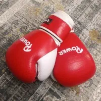 دستکش بوکس چرم حرفه ای|تجهیزات ورزشی|کرج, شهرک جهان‌نما|دیوار