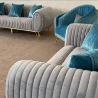 دکوراسیون با استیکر در مبل روشنا++(/|مبلمان خانگی و میز عسلی|لشت نشا, |دیوار