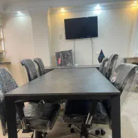 میز مدیریت همراه میز کنفرانس (اصلا استفاده نشده)