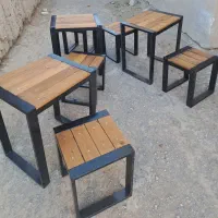 نیمکت پشت داروبدون پشتی