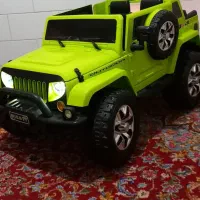 ماشین شارژی دونفره بزرگ درحد نو